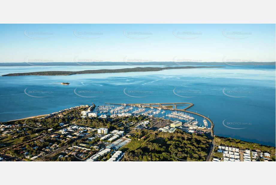 Aerial Photo of Urangan Boat Harbour Hervey Bay