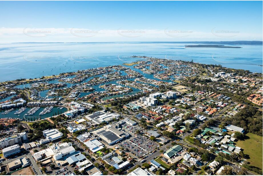 Aerial Photo Cleveland QLD Aerial Photography