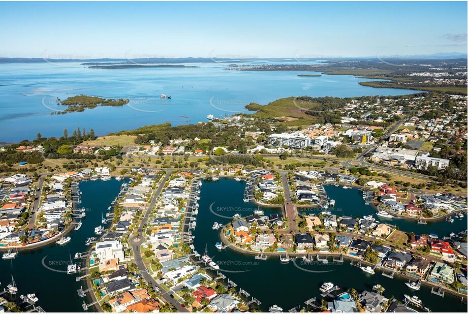 Aerial Photo Cleveland QLD Aerial Photography