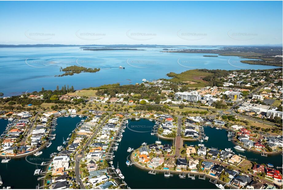 Aerial Photo Cleveland QLD Aerial Photography