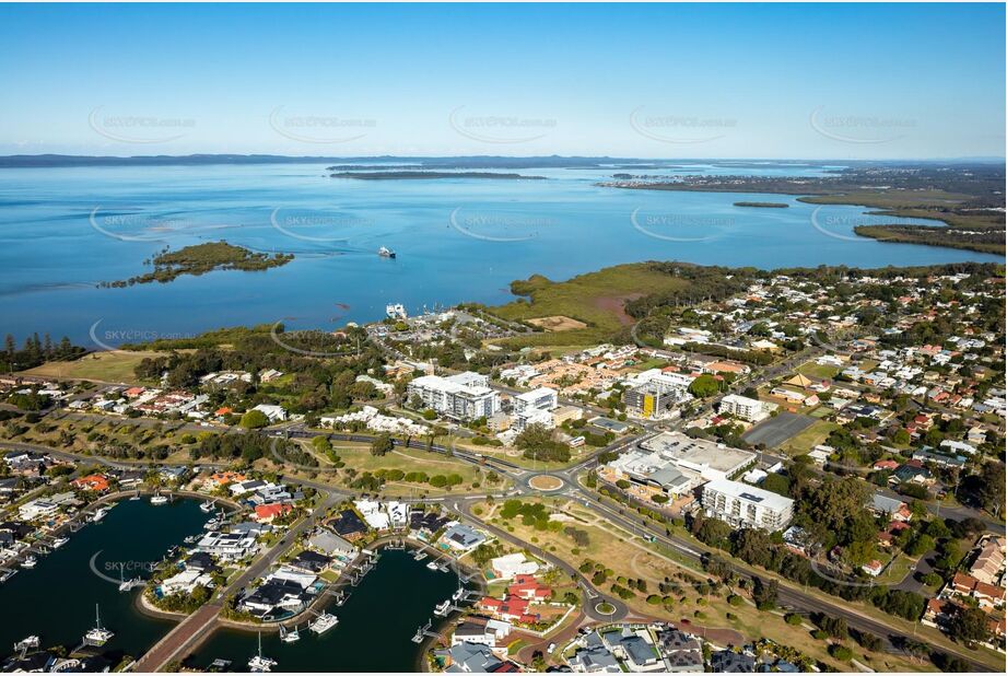 Aerial Photo Cleveland QLD Aerial Photography