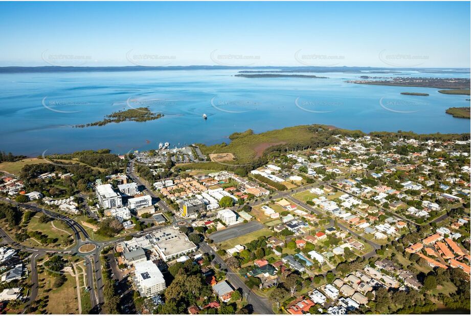Aerial Photo Cleveland QLD Aerial Photography