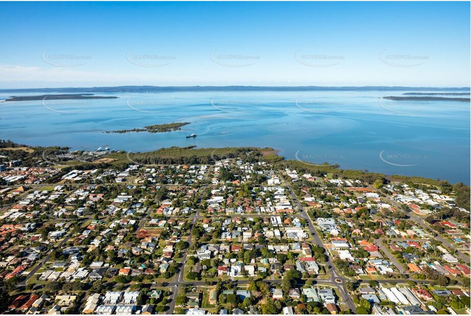 Aerial Photo Cleveland QLD Aerial Photography