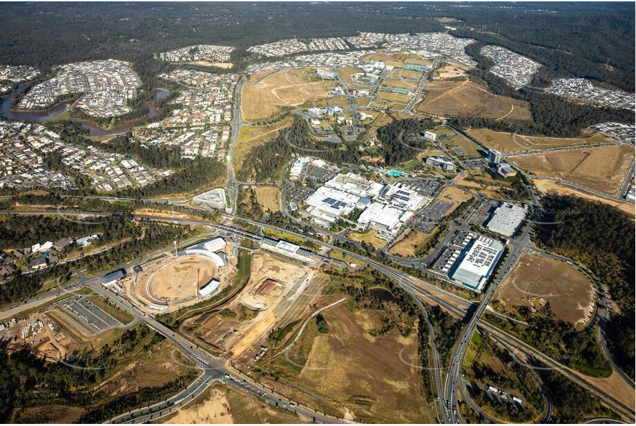 Aerial Photo Brookwater QLD Aerial Photography