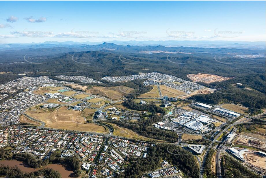 Aerial Photo Springfield Central QLD Aerial Photography