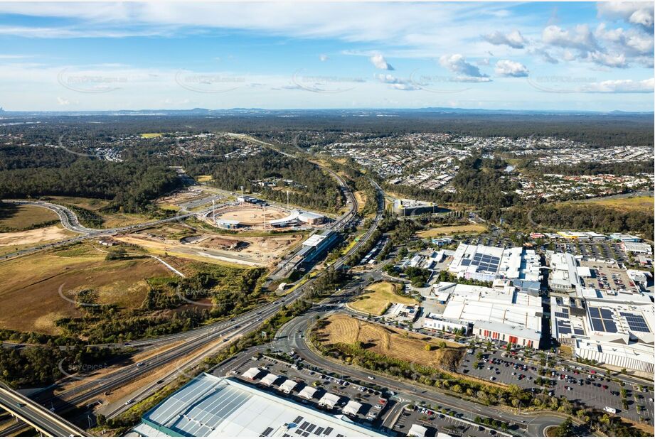 Aerial Photo Springfield Central QLD Aerial Photography