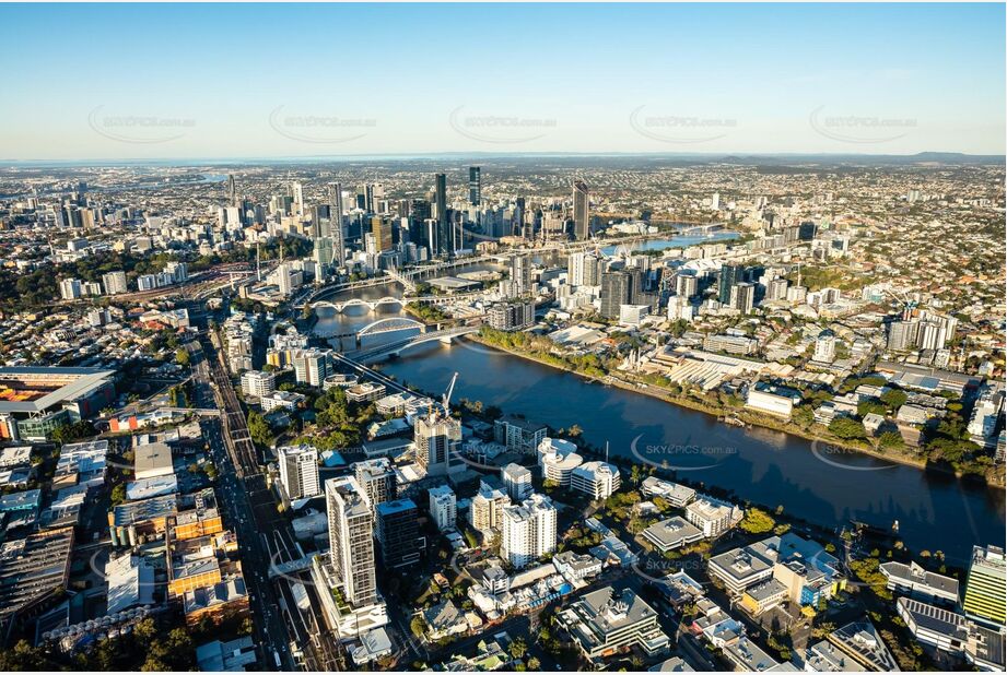 Aerial Photo Milton QLD Aerial Photography