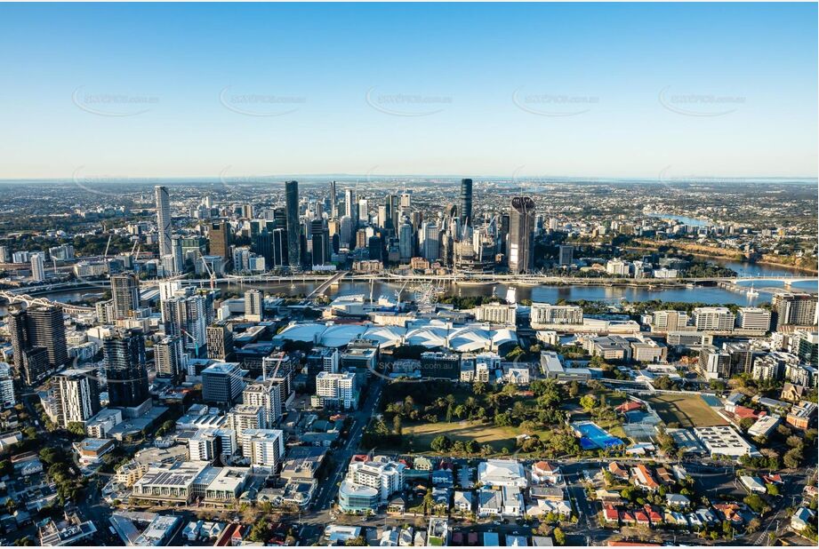 Aerial Photo South Brisbane QLD Aerial Photography
