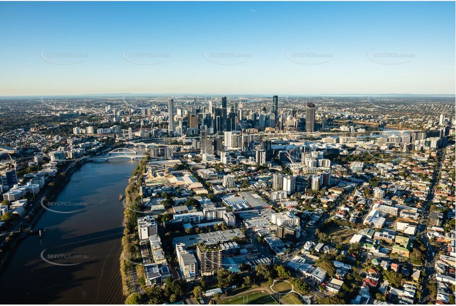 Aerial Photo West End QLD Aerial Photography