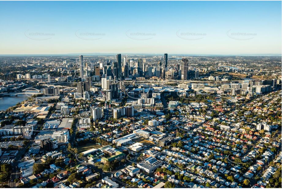 Aerial Photo West End QLD Aerial Photography