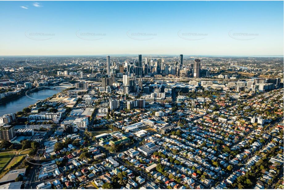 Aerial Photo West End QLD Aerial Photography