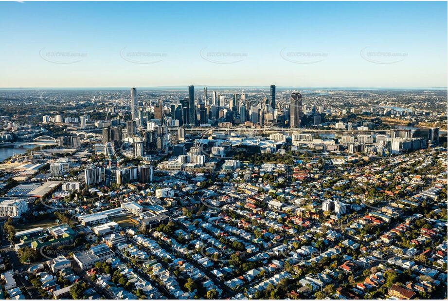 Aerial Photo West End QLD Aerial Photography