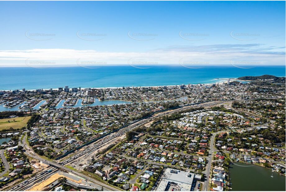 Aerial Photo Elanora QLD Aerial Photography