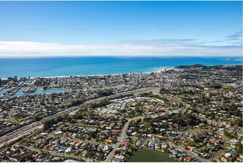 Aerial Photo Elanora QLD Aerial Photography