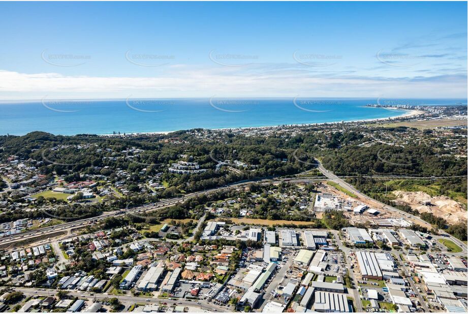 Aerial Photo Currumbin Waters QLD Aerial Photography