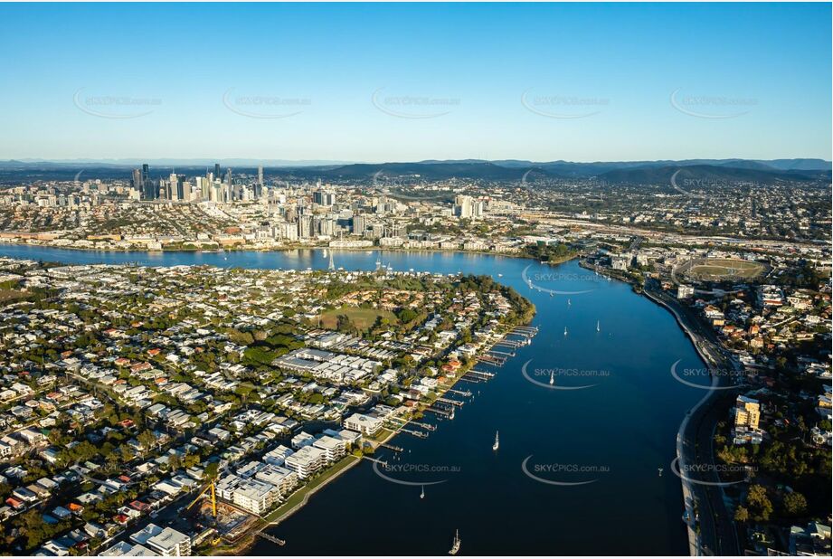 Aerial Photo Bulimba QLD Aerial Photography