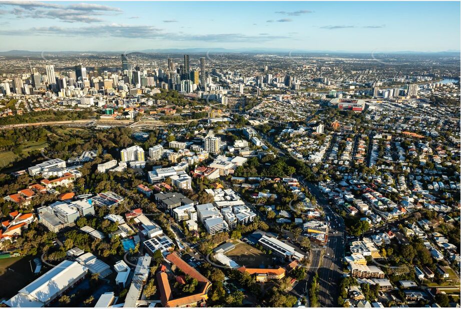 Aerial Photo Kelvin Grove QLD Aerial Photography