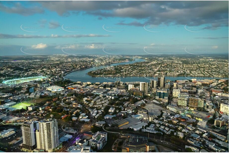 Aerial Photo Bowen Hills QLD Aerial Photography