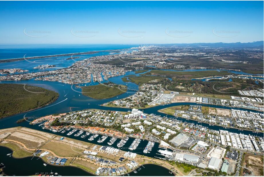 Aerial Photo Hope Island QLD Aerial Photography