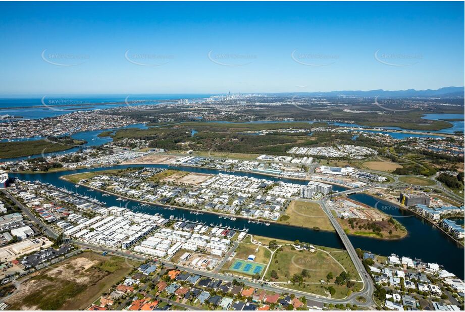 Aerial Photo Hope Island QLD Aerial Photography