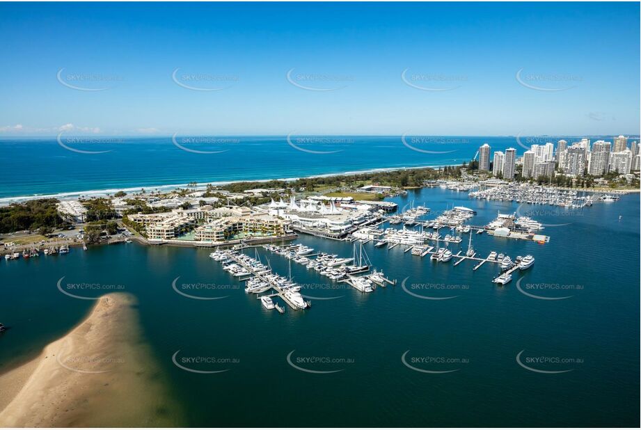 Aerial Photo Palazzo Versace Gold Coast