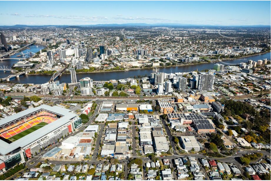 Aerial Photo Milton QLD Aerial Photography