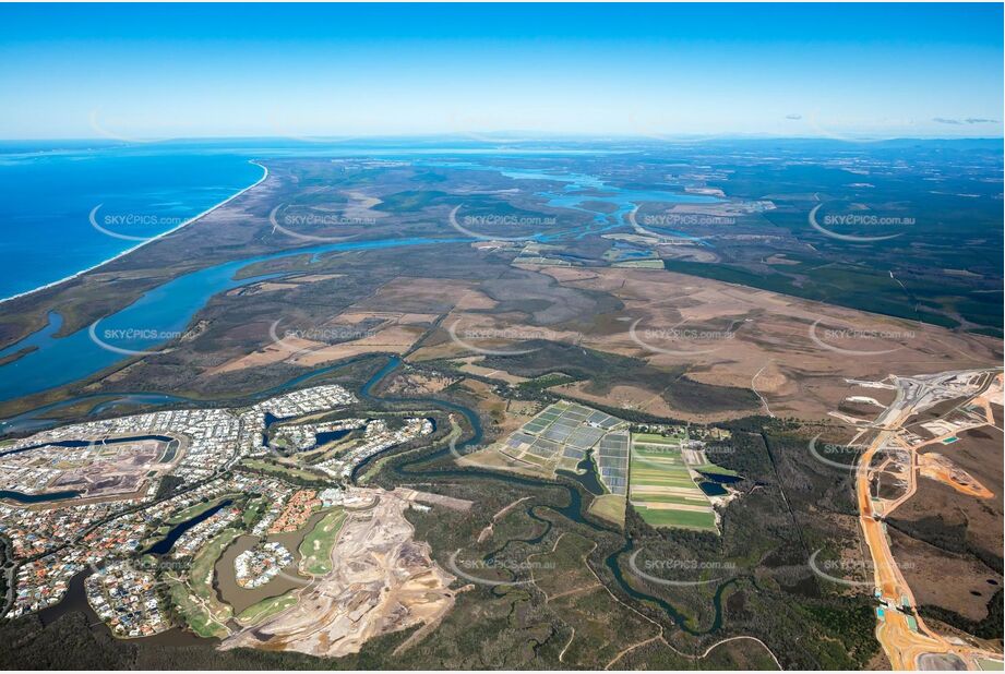 Aerial Photo Bells Creek QLD Aerial Photography