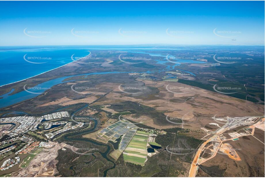 Aerial Photo Coochin Creek QLD Aerial Photography