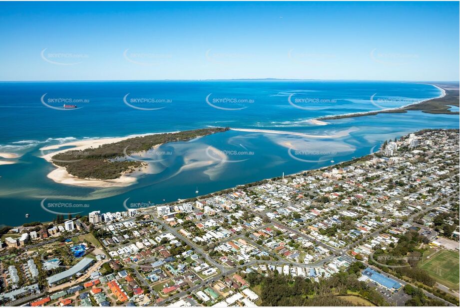 Aerial Photo Golden Beach QLD Aerial Photography