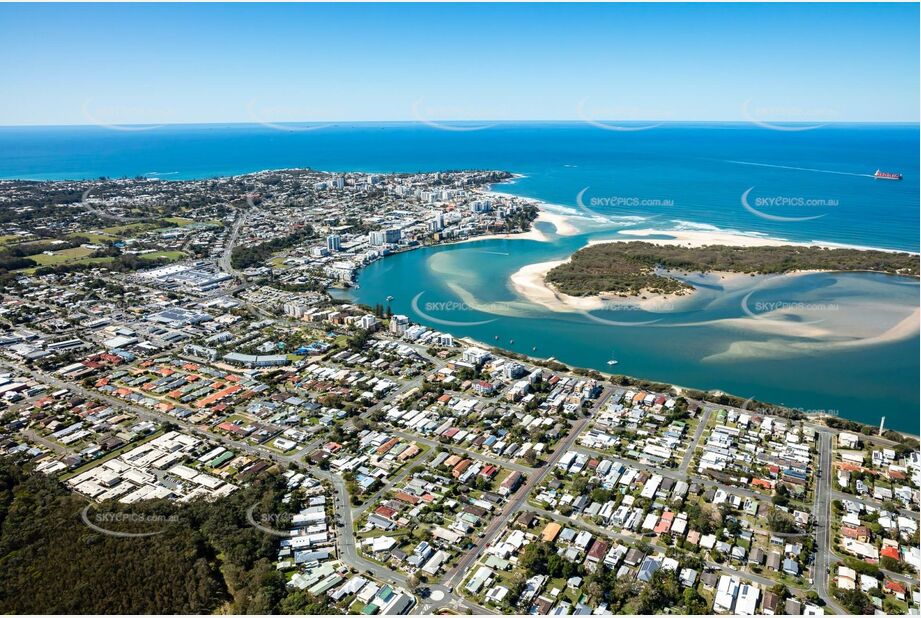 Aerial Photo Golden Beach QLD Aerial Photography