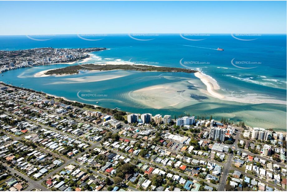 Aerial Photo Golden Beach QLD Aerial Photography