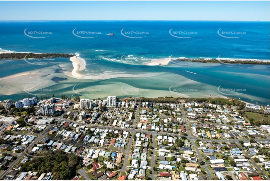 Aerial Photo Golden Beach QLD Aerial Photography