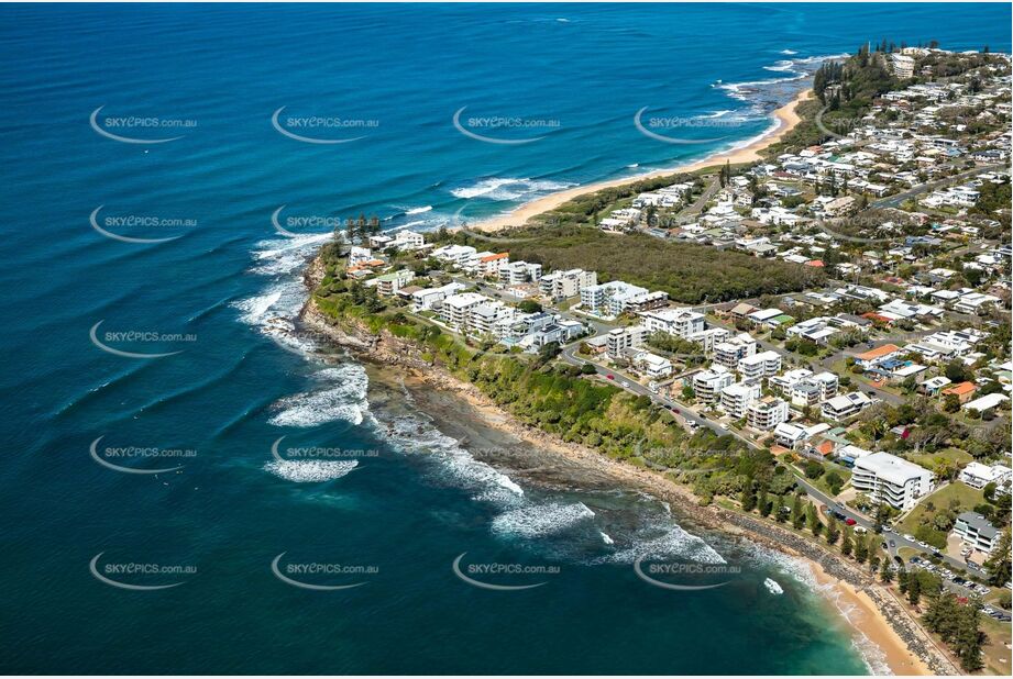 Aerial Photo Moffat Beach QLD Aerial Photography