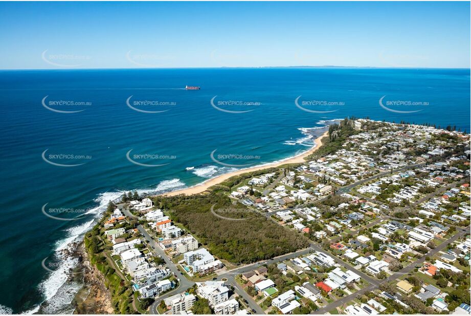 Aerial Photo Shelly Beach QLD Aerial Photography