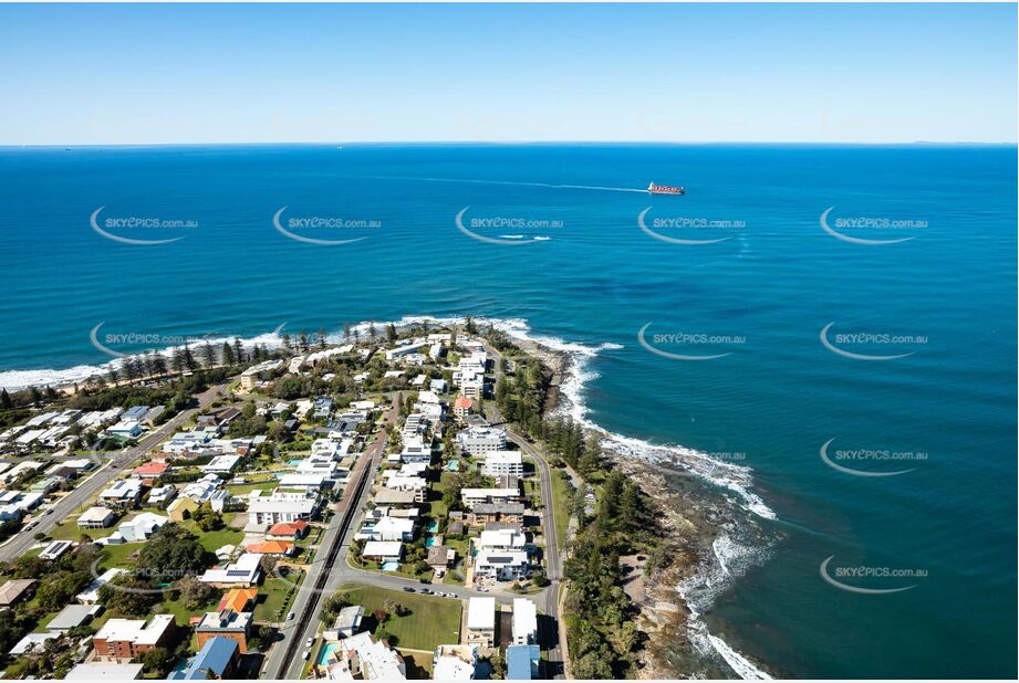 Aerial Photo Kings Beach QLD Aerial Photography