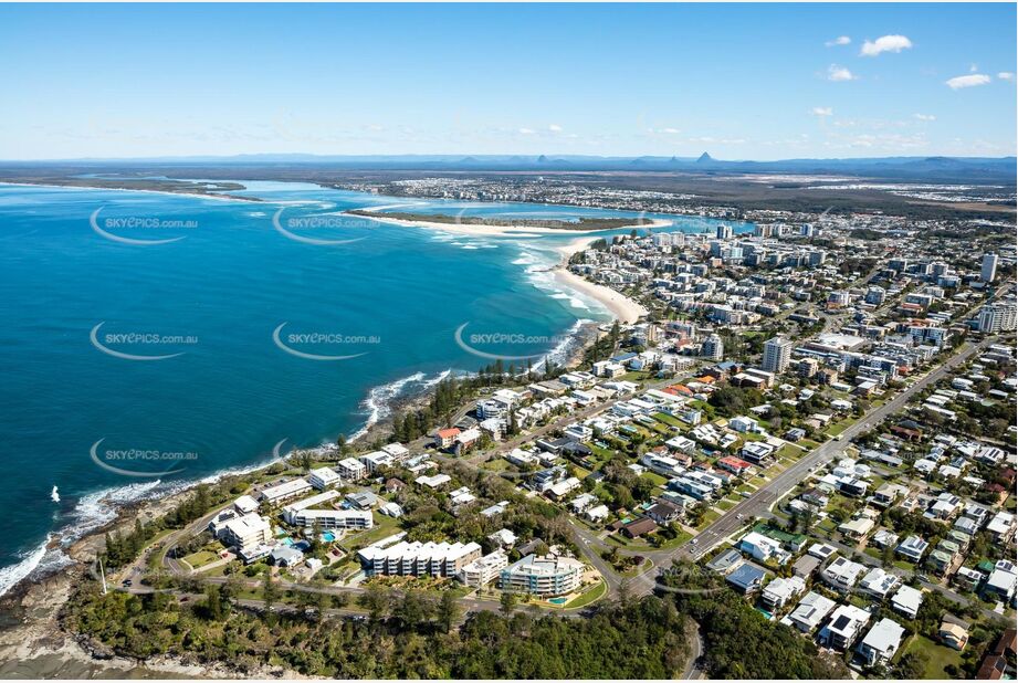 Aerial Photo Kings Beach QLD Aerial Photography