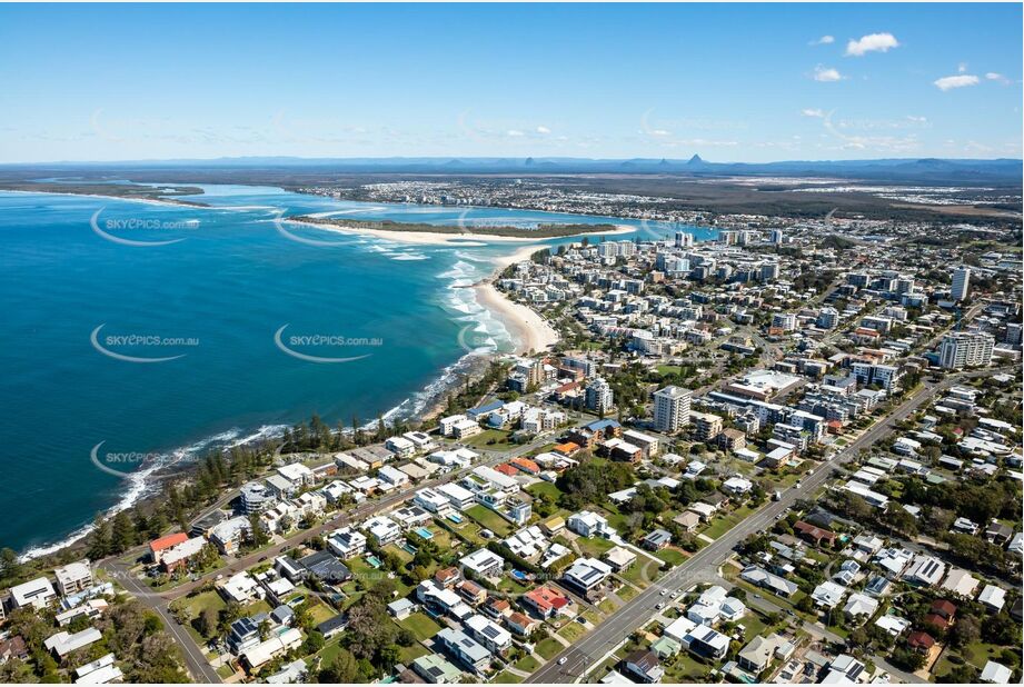 Aerial Photo Kings Beach QLD Aerial Photography