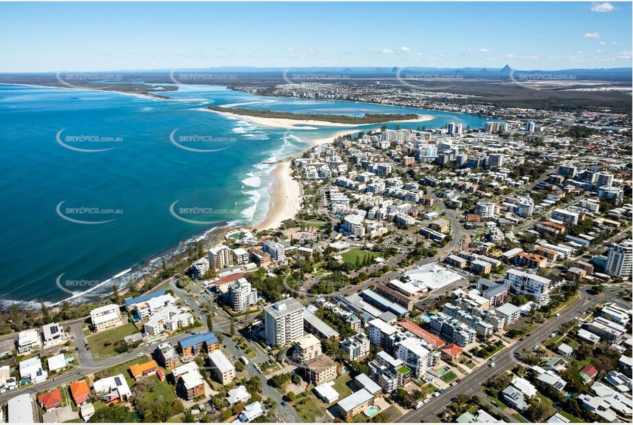 Aerial Photo Kings Beach QLD Aerial Photography