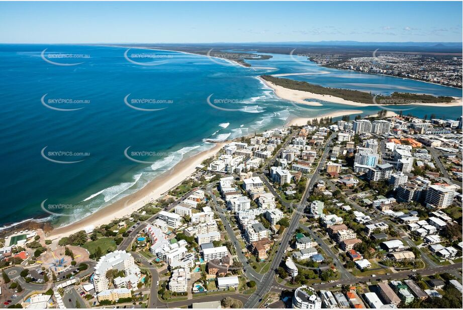 Aerial Photo Kings Beach QLD Aerial Photography