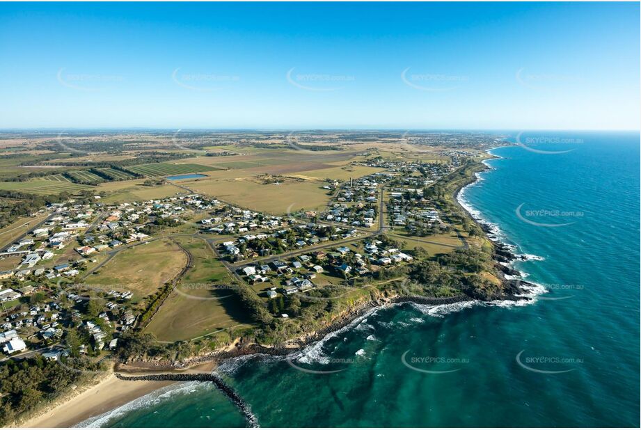 Aerial Photo Elliott Heads QLD Aerial Photography