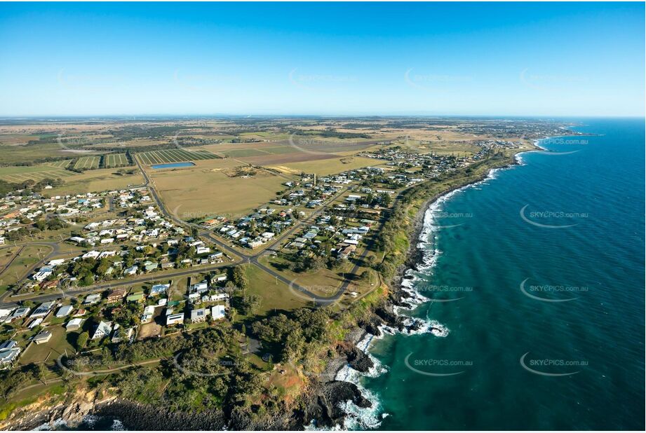 Aerial Photo Elliott Heads QLD Aerial Photography