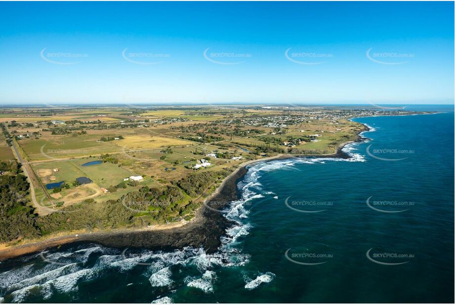 Aerial Photo Burnett Heads QLD Aerial Photography