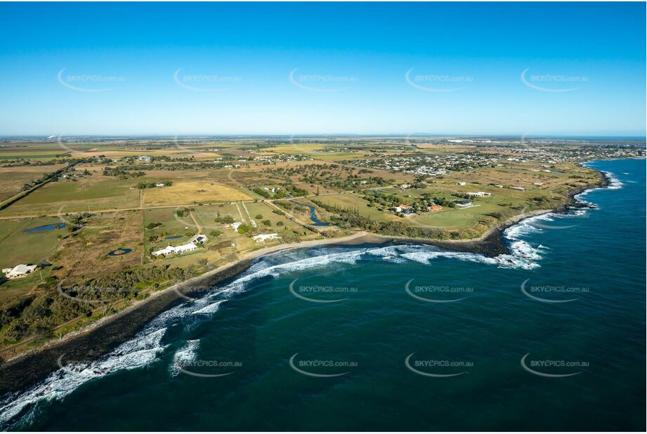 Aerial Photo Burnett Heads QLD Aerial Photography