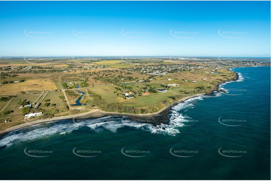 Aerial Photo Burnett Heads QLD Aerial Photography