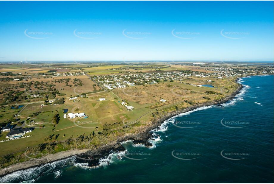 Aerial Photo Burnett Heads QLD Aerial Photography