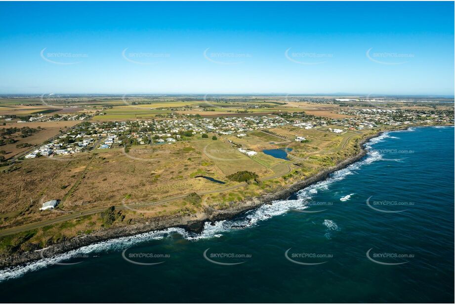 Aerial Photo Burnett Heads QLD Aerial Photography