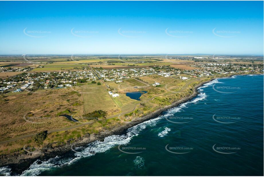 Aerial Photo Burnett Heads QLD Aerial Photography