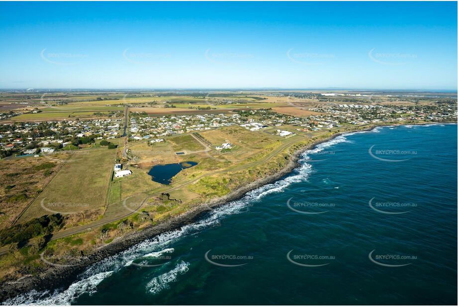 Aerial Photo Burnett Heads QLD Aerial Photography