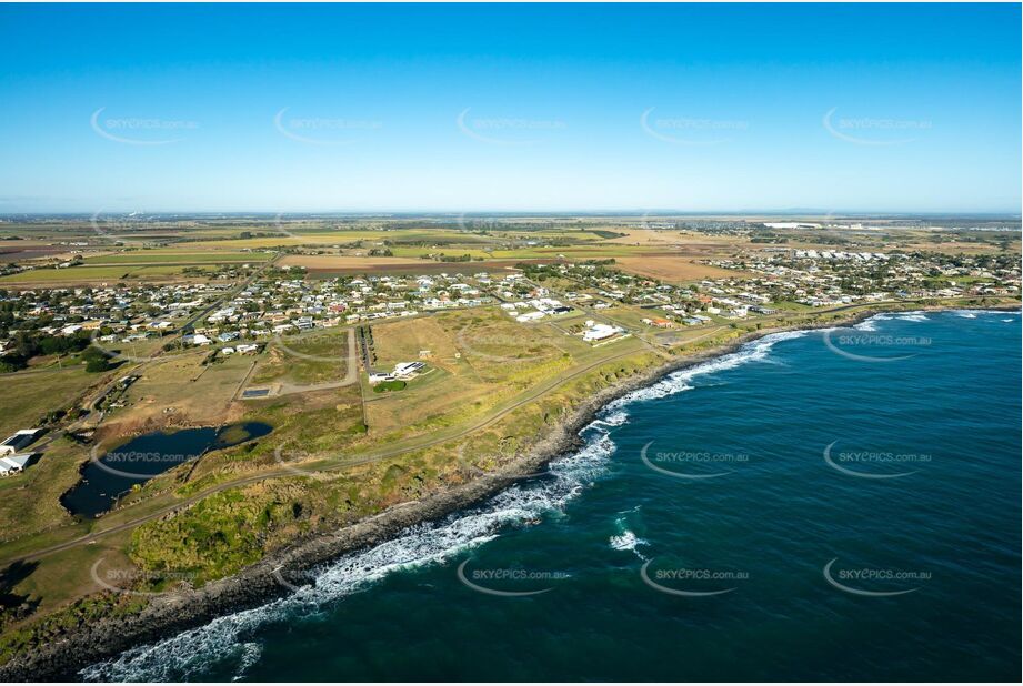 Aerial Photo Burnett Heads QLD Aerial Photography