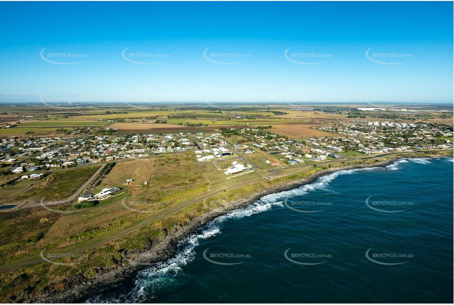 Aerial Photo Burnett Heads QLD Aerial Photography